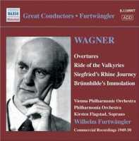 WAGNER, R. - Overtures-ride Of The Val