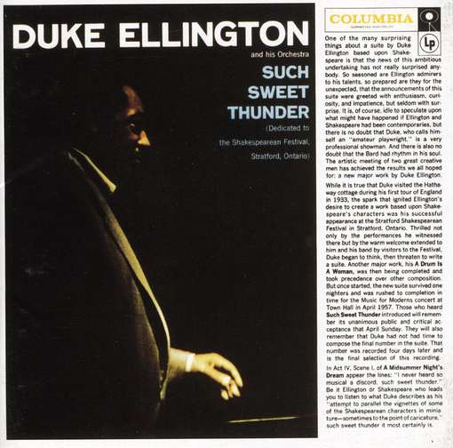 ELLINGTON, DUKE - Such Sweet Thunder CD