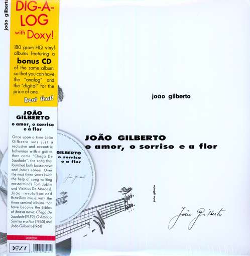 GILBERTO, JOAO - O Amor, O.. -lp+cd-