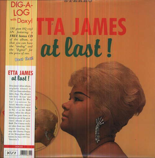 At Last! -lp+cd- - JAMES, ETTA